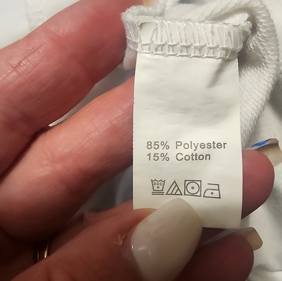 Zulily Women's Blue-Gray Haze Long-sleeved Tie-Dye T-shirt and Shorts Set - Picture 14 of 16